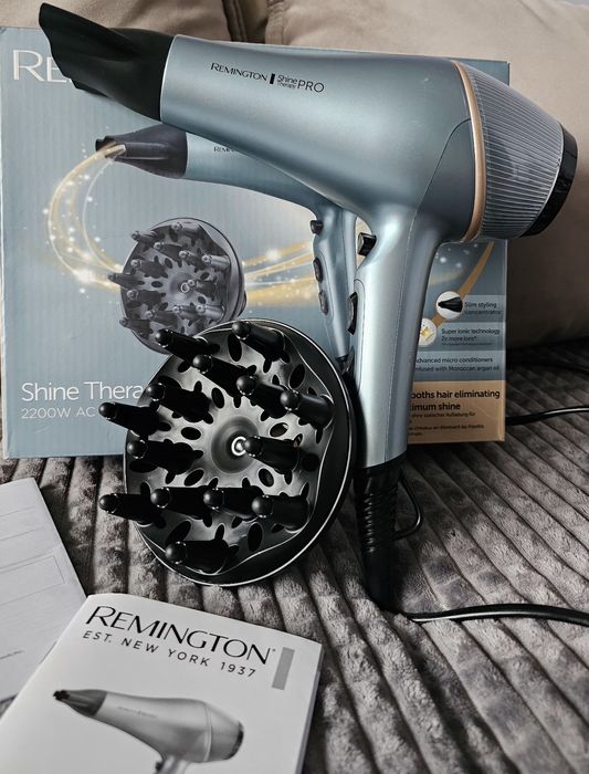 Suszarka remington AC93300 shine therapy pro 2200W jonizacja zimny naw