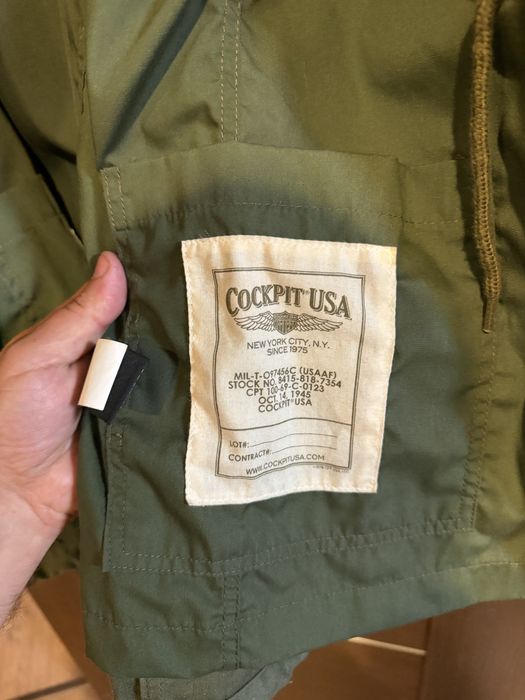 Куртка M-65 Military Field Jacket Cockpit USA
