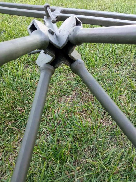 Rod Pod metalowy huśtawka na 3–4 wędki | stojak karpiowy