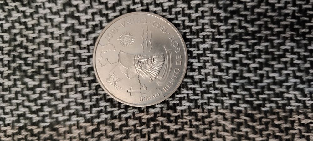 Moedas de coleção 200escudos. Bento de Góis. Moedas de 1997