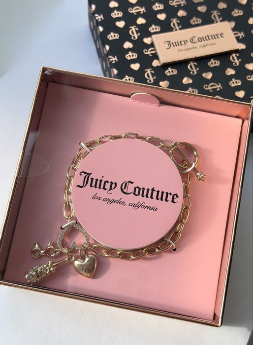 Подарунковий набір Juicy Couture новий оригінал, сережки, браслети