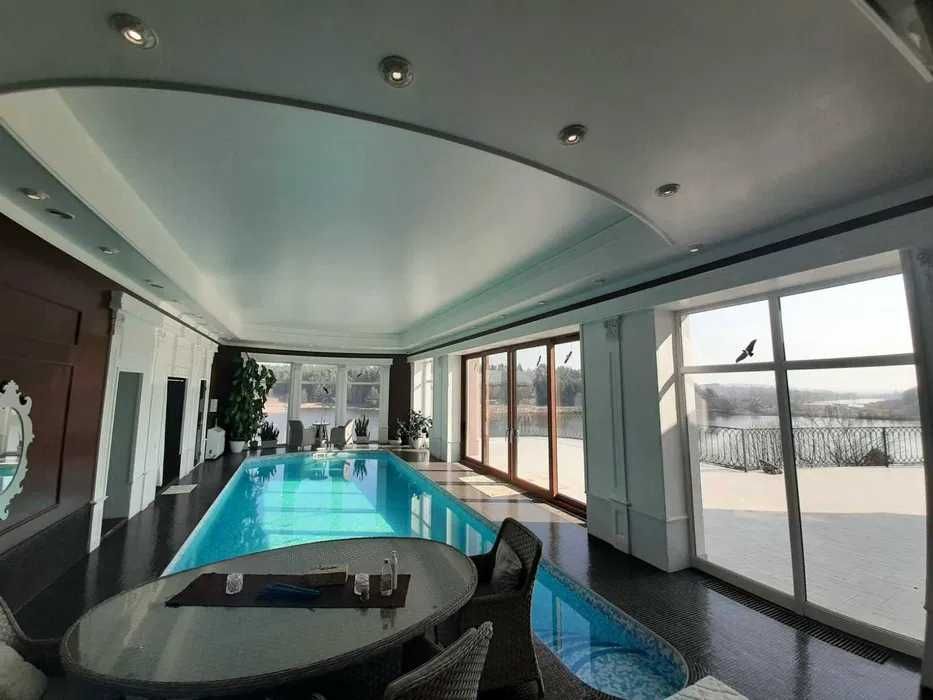 56 Усадьба дом класса люкс джакузи теплый басейн 15 км от Киева