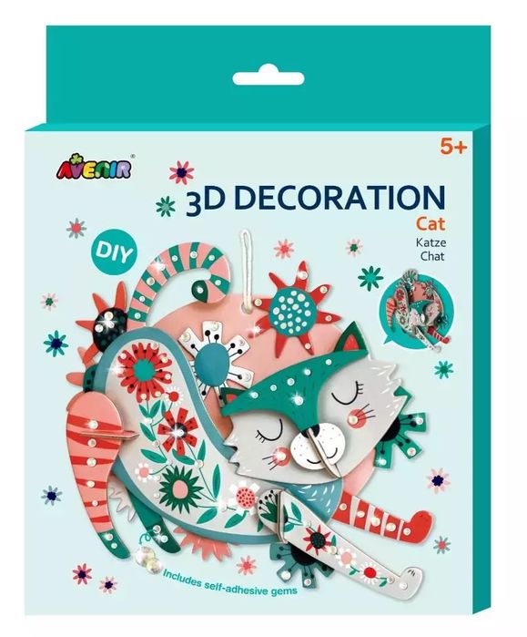 Dekoracje 3D - Kot. Avenir. Nowy Produkt