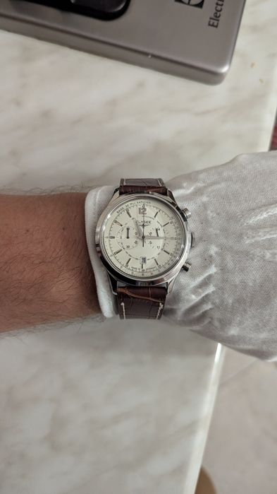 Часы Elysee Germany, Orient chronograph alarm, годинник хронограф будильник