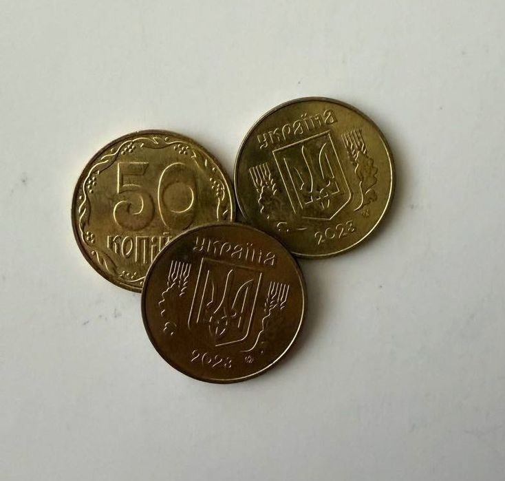 Монети в ідеальному фабричному стані