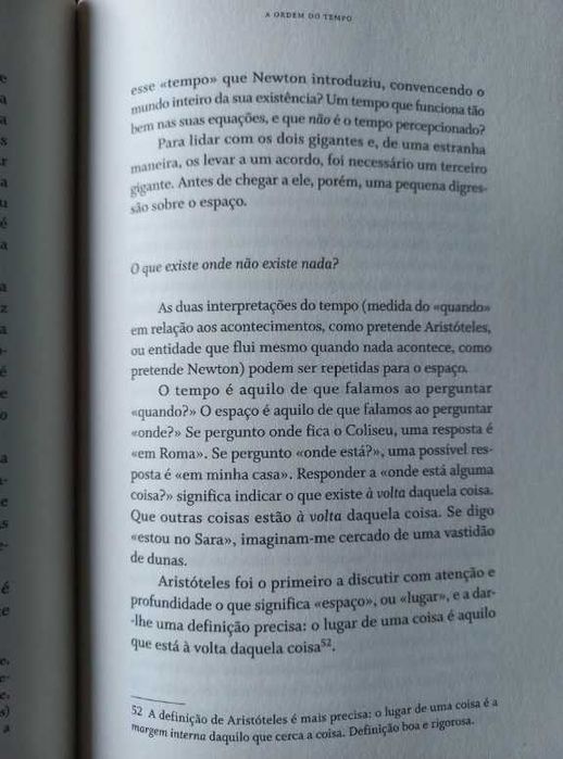A Ordem do Tempo - Carlo Rovelli