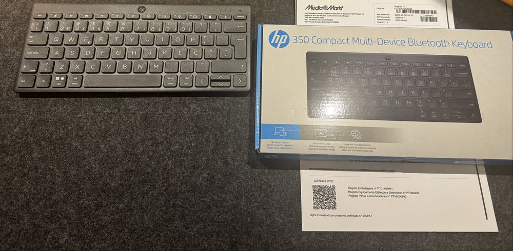 Teclado bluetooth HP 350