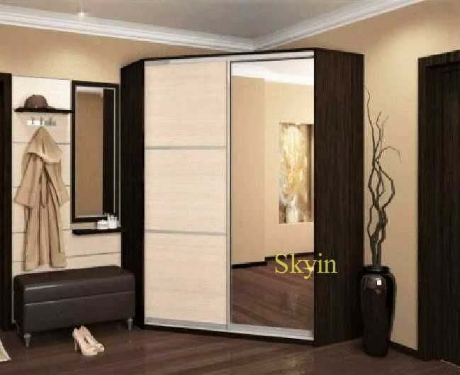 Кутові шафи купе на замовлення в асортименті