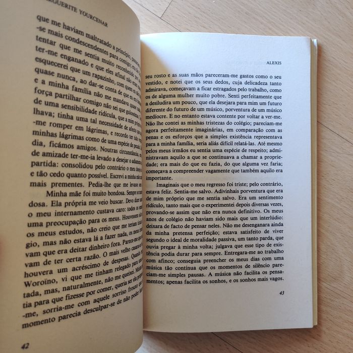 Marguerite Yourcenar - Alexis (como novo)