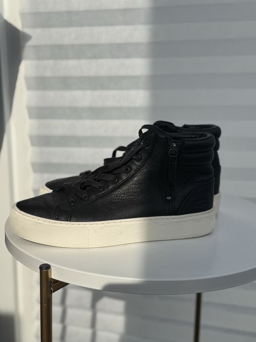 Кожаные женские хайтопы UGG 39.5