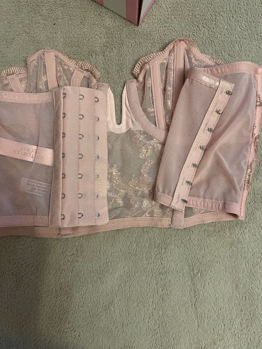 Бюст, бюстье без бретелей, корсет, топ Victoria’s Secret 32B/70B/xs