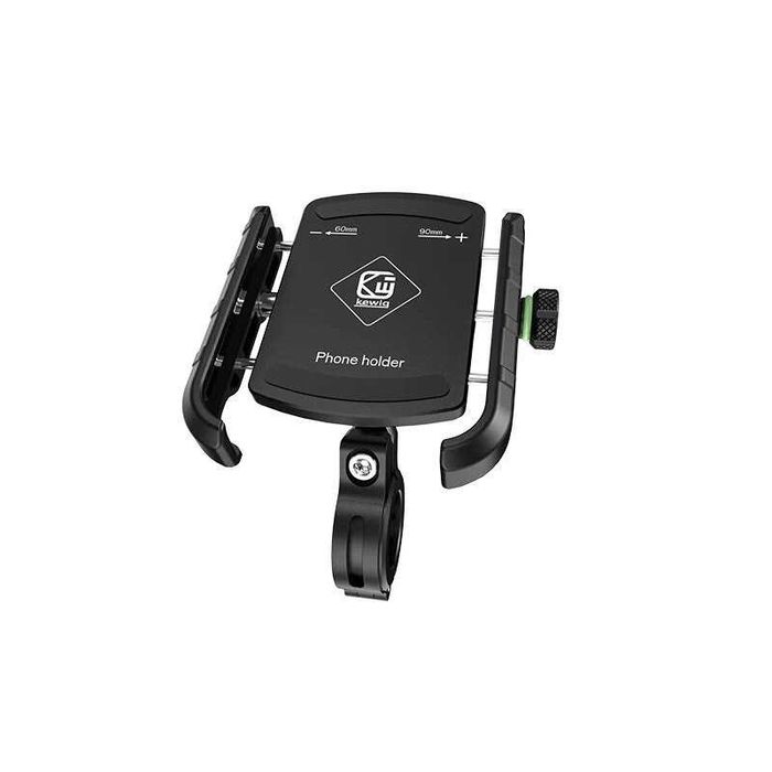 Suporte de Telemóvel Universal para Moto - Fixação Segura no Guiador