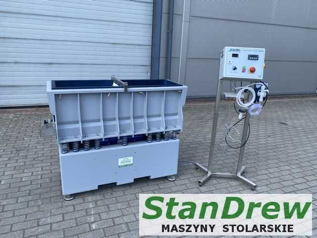 Wibrator korytowy AVALON WR120 szlifowanie wygładzanie krawędzi