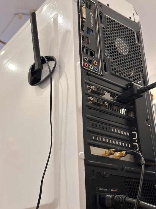 Komputer i5-8600 + GTX 1060 6GB + 2 monitory - bez dysków, zadbany