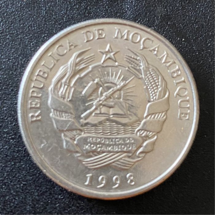 Moeda Moçambique 5000 meticais 1998