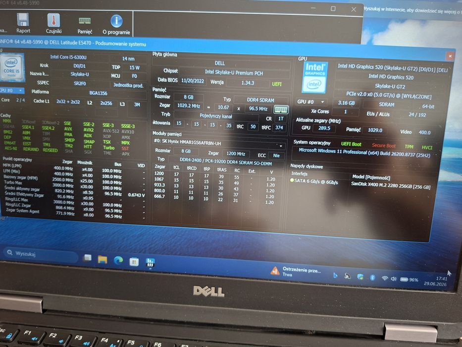 Core i5 8GB 256GB M.2 Windows 11 LTE SIM