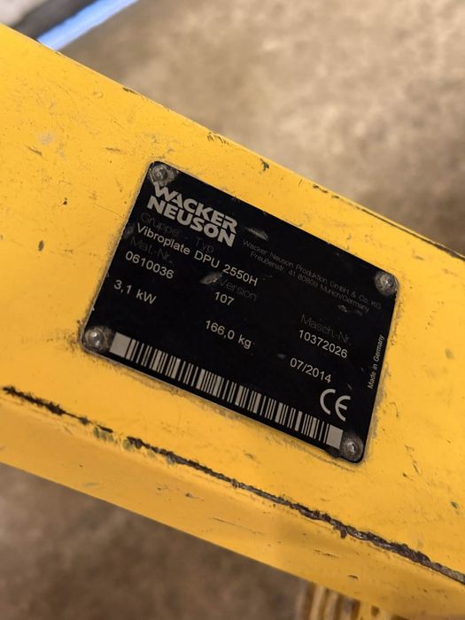 Zagęszczarka Wacker Neuson DPU 2550H