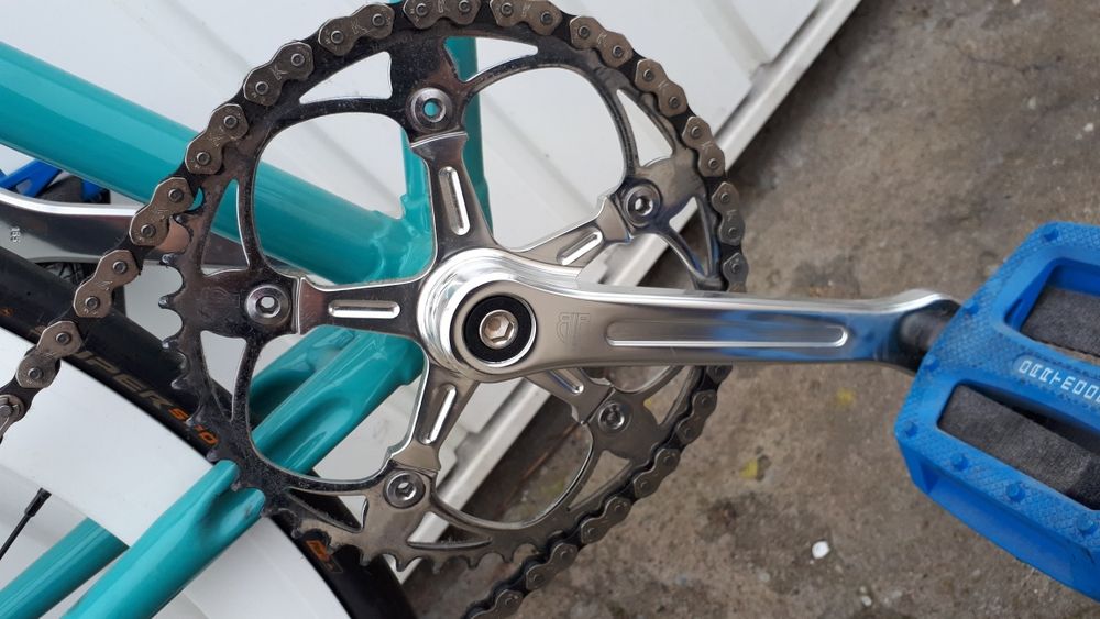 Single Speed ostre koło fixed ROMET WICHER rower torowy