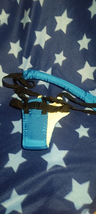 Віжки, вожжи дитячі сині