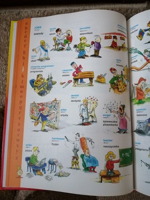 Ilustrowany słownik angielsko polski