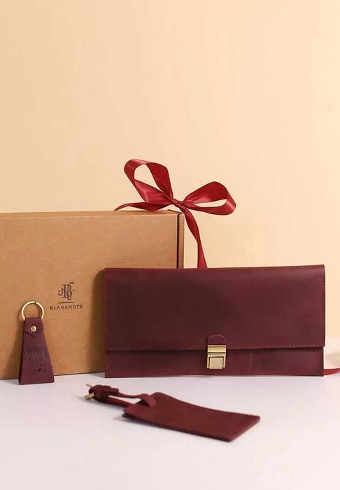 Набір шкіряних аксесуарів подарунковий