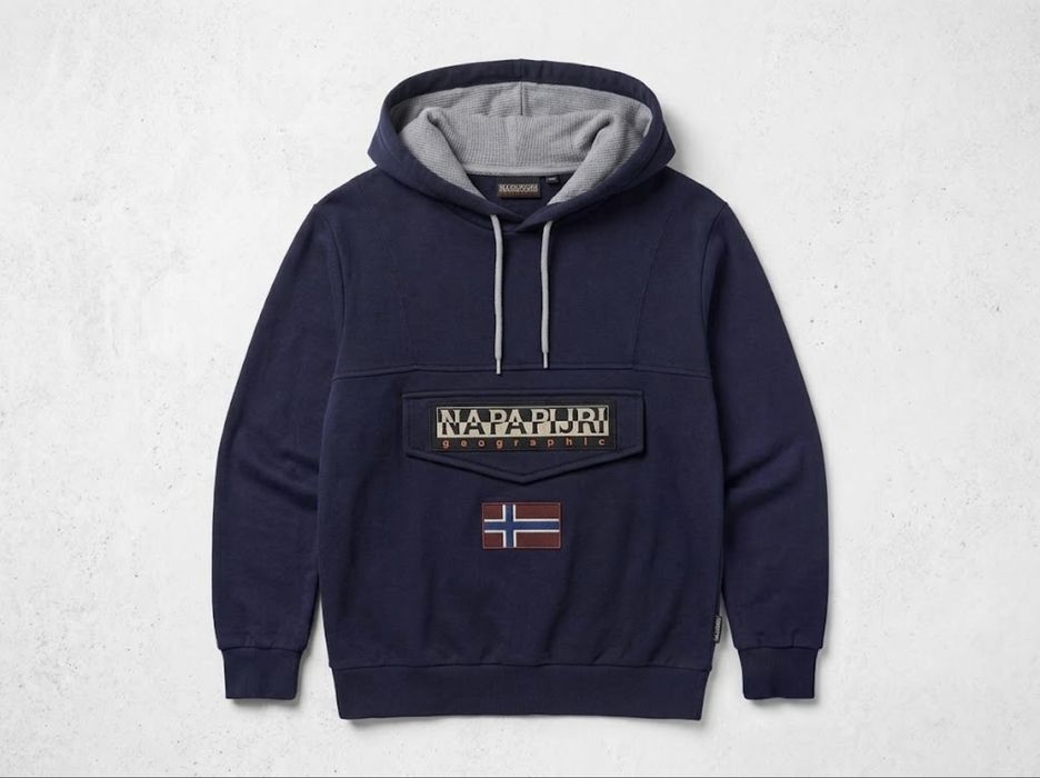 Оригінальне чоловіче худі Napapijri Burgee Hoodie