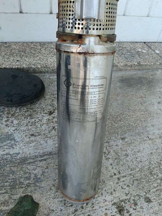 Bomba submersível poço/furo Franklin trifasica