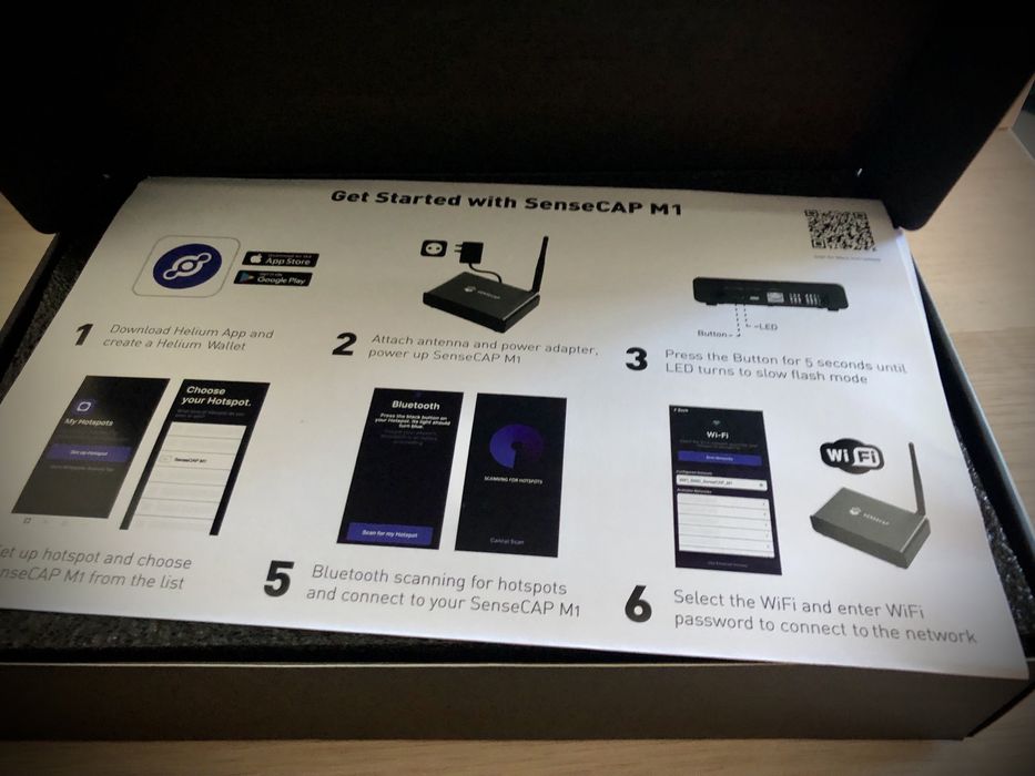 Minerador Helium SENSECAP M1 868MHz