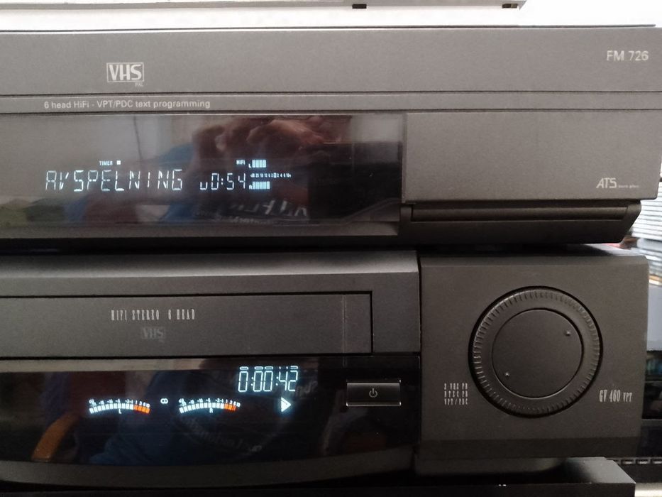 Видеомагнитофоны стерео