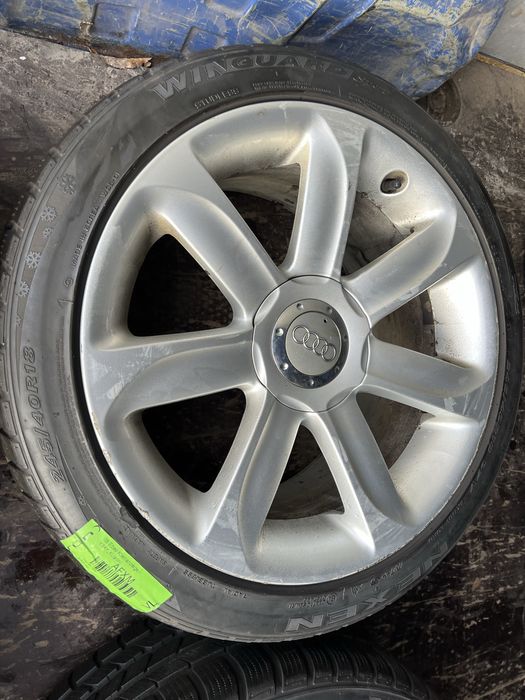 Felgi 18 5x112 Audi TT 8J TT RS TT S Alufelgi oryginalne 9” ET52