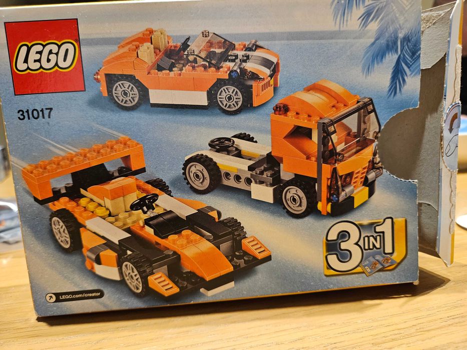 Lego 31017 creator 3w1 słoneczny śmigacz