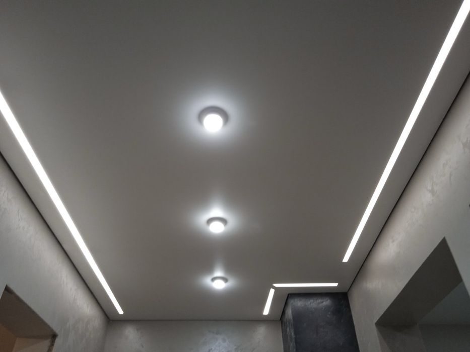 Натяжні стелі Зубра | Монтаж