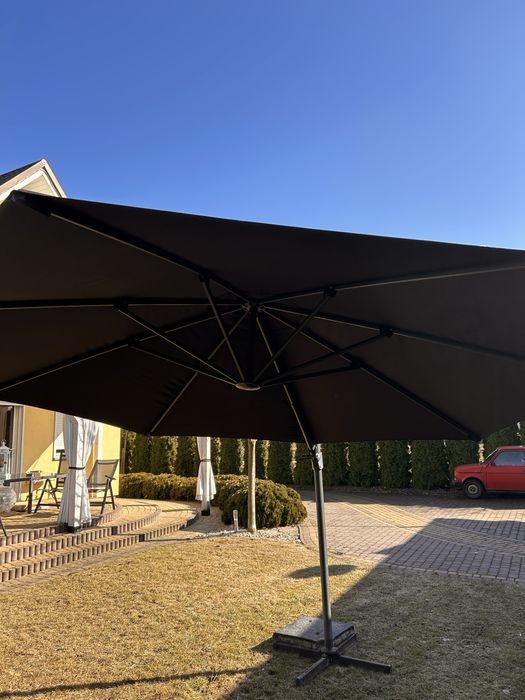 Parasol tarasowy Platinum casual living z obrotem 360