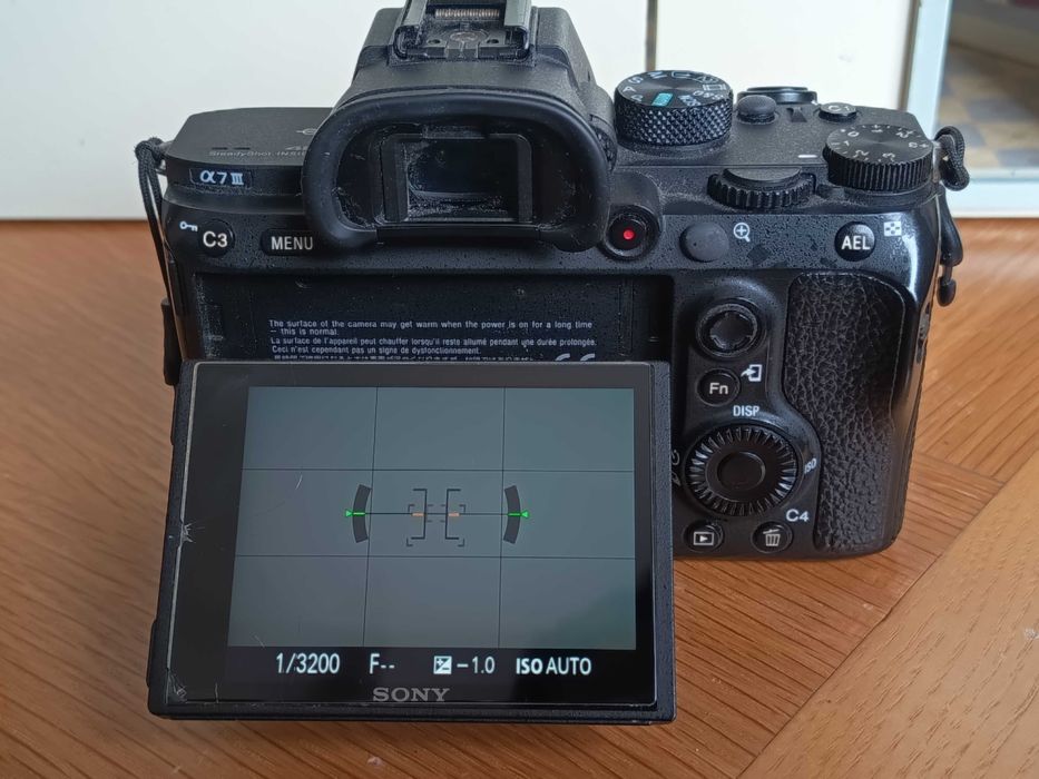 Sony A7 iii - 65k disparos - sem lentes
