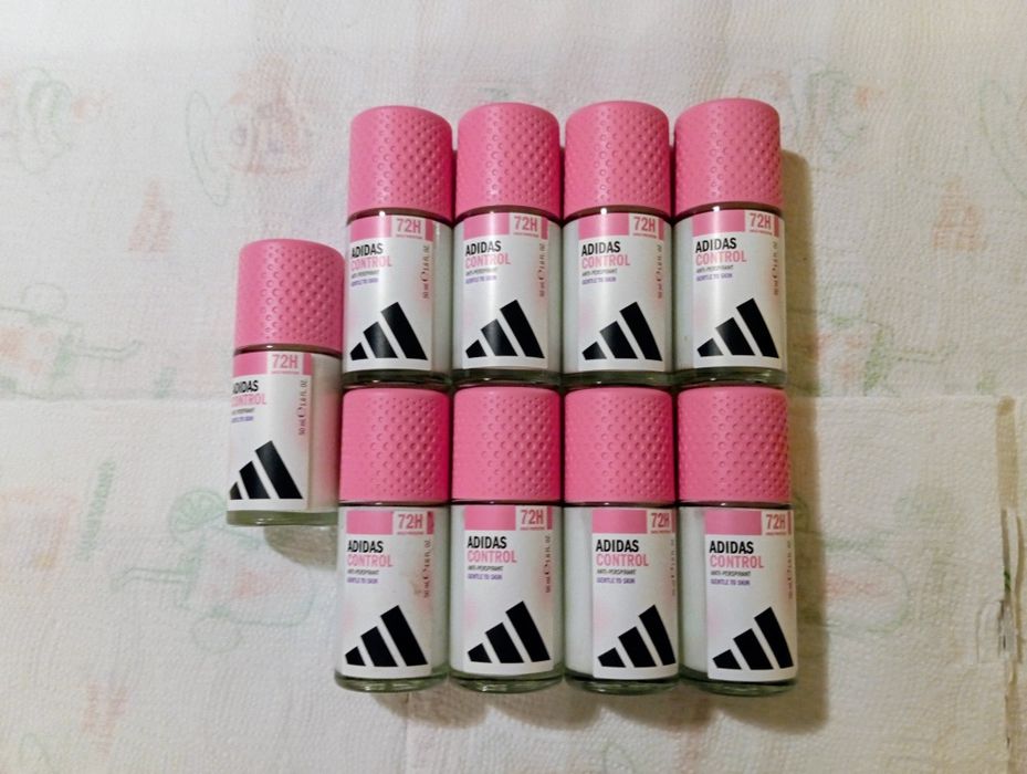 Adidas Women Control 72H Antyperspirant kulka 50ml 9 szt.