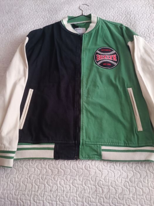 Джинсова куртка бейсболка р.M Bershka