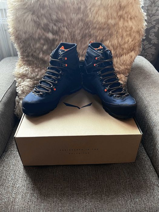 Buty męskie Salewa ORTLES EDGE MID GTX M rozmiar 42.5 Navy blazer/black