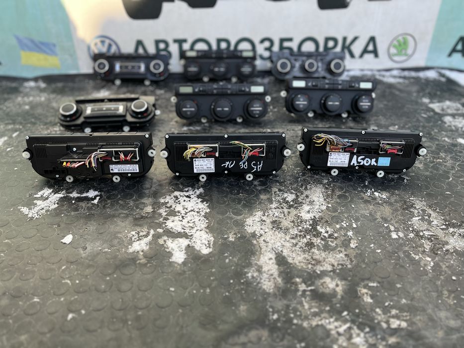 Блок управління кліматом та кондиціонера шкода октавія а5 octavia a5