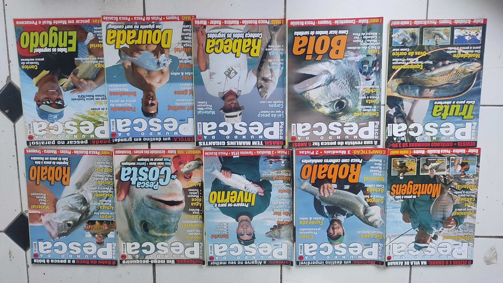 Lote 40 Revistas de Pesca