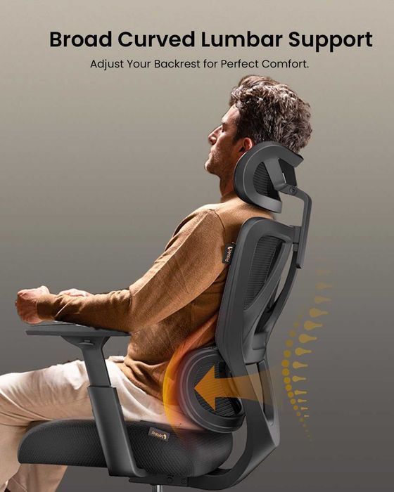 SÒ HOJE Três cadeiras de escritório ergonómicas, praticamente sem uso, adquiridas no ano passado (SIHOO M102C, ProtoArc EC100, MELOKEA ReliefBack Pro)