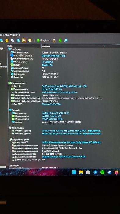 Ноутбук Lenovo Thinkpad T570 4K/Обмін на Планшет.