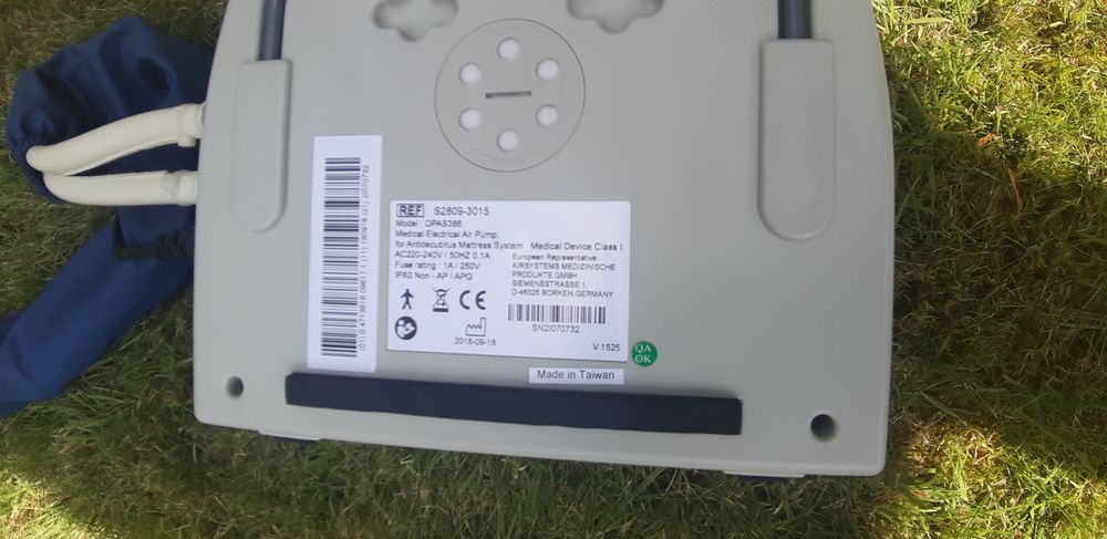 Materac system przeciwodleżynowy do profilaktyki i terapii DomestiCare