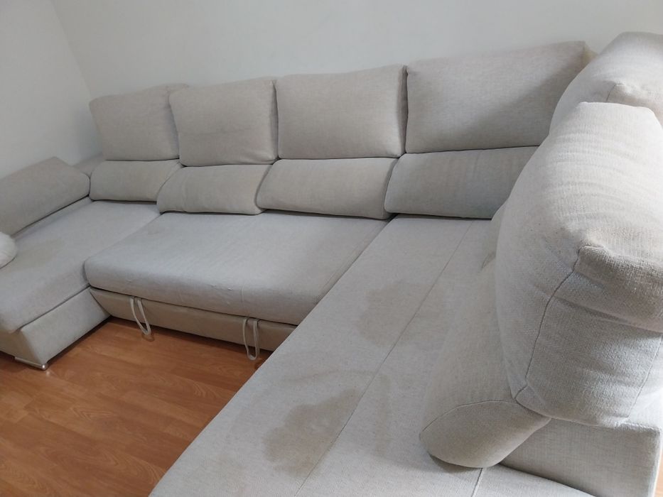 Sofá Grande em U Bari Familiar