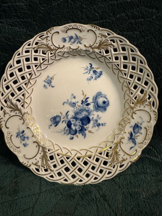 Meissen - ażurowy talerzyk