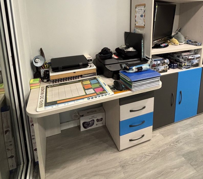 Mobiliário de Estúdio/Quarto de Criança Moderno
