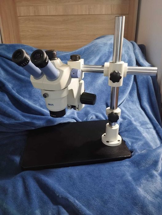 mikroskop stereoskopowy Delta Optical SZ-454T/B ze statywem F2