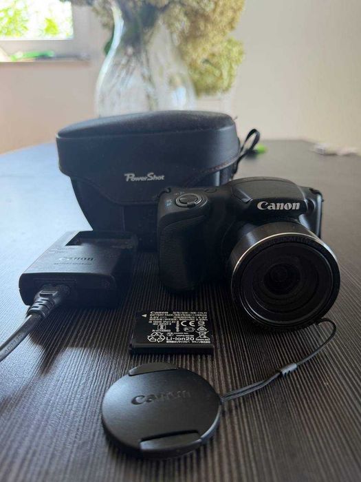 Canon PowerShot SX430 IS | Potężny Zoom 180x | Wi-Fi | Torba + Ładowarka