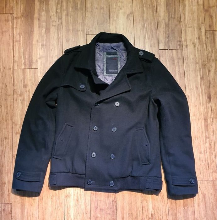 Płaszcz Reserved M Czarny Krótki