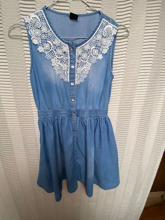 Sukienka 140 jeans