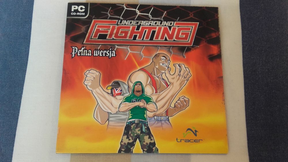Underground Fighting PC unikat nielegalne walki gangów płyta mini cd